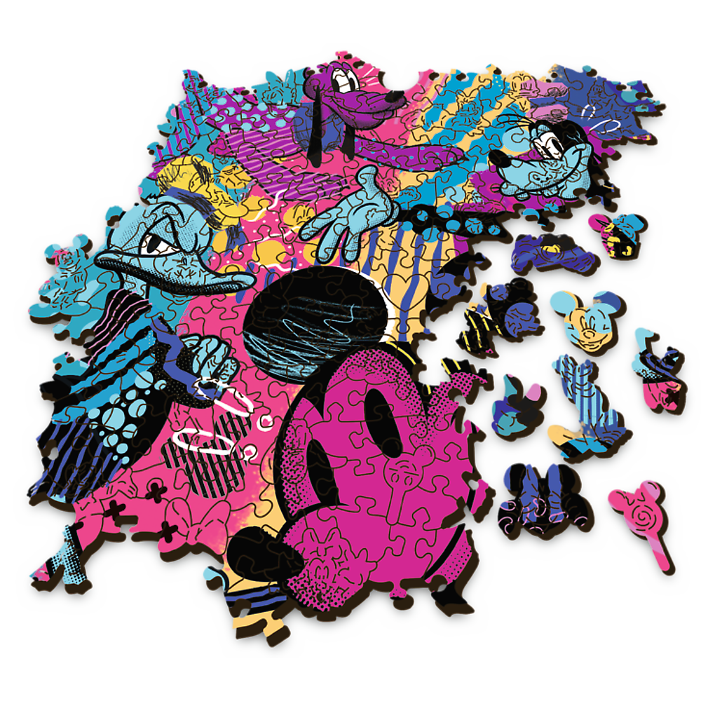Mickey Mouse houten puzzel