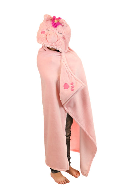 Noxxiez fleece deken - unicorn
