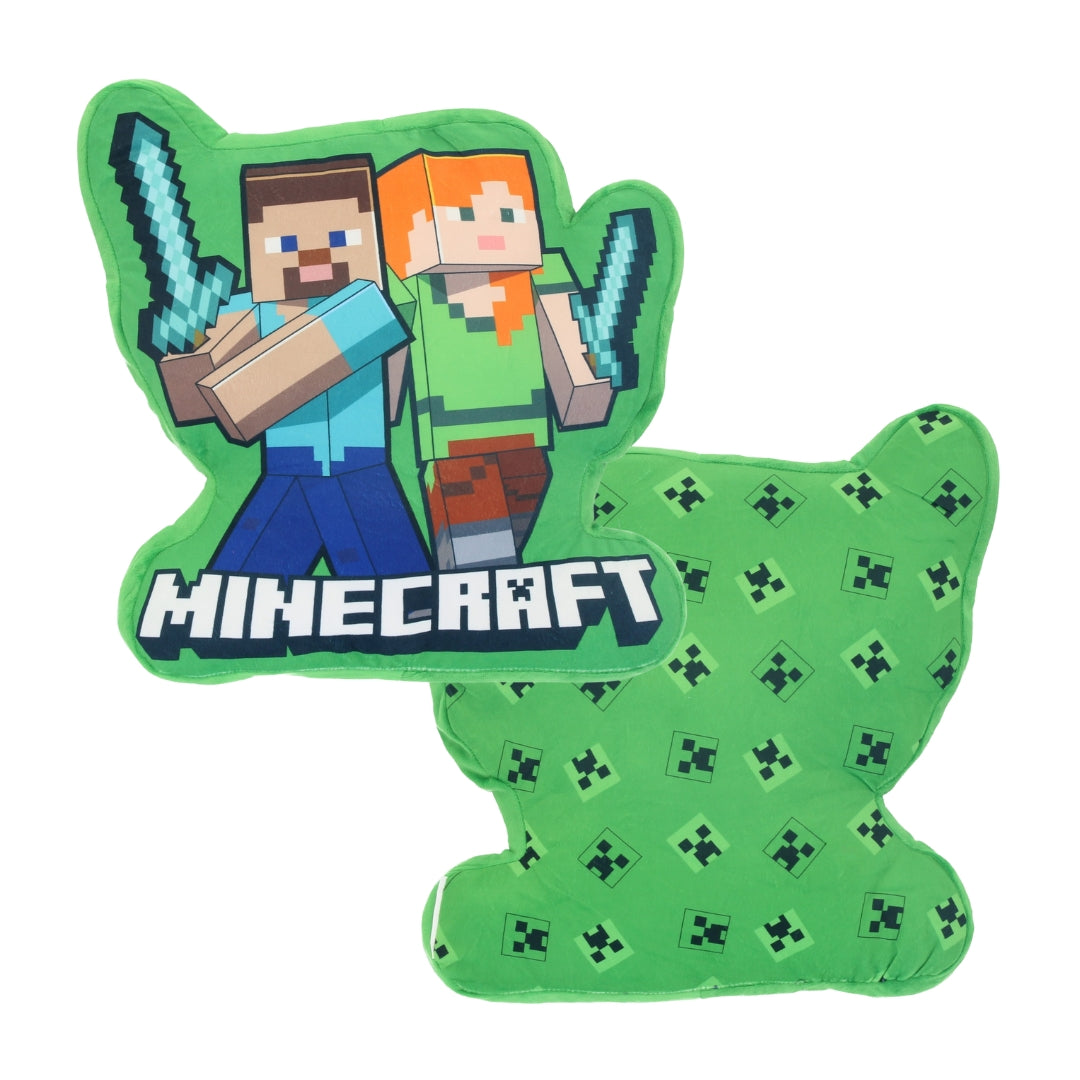 Minecraft gevormd kussen - 40 cm