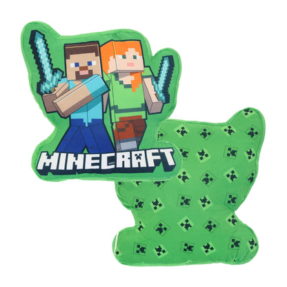 Minecraft gevormd kussen - 40 cm