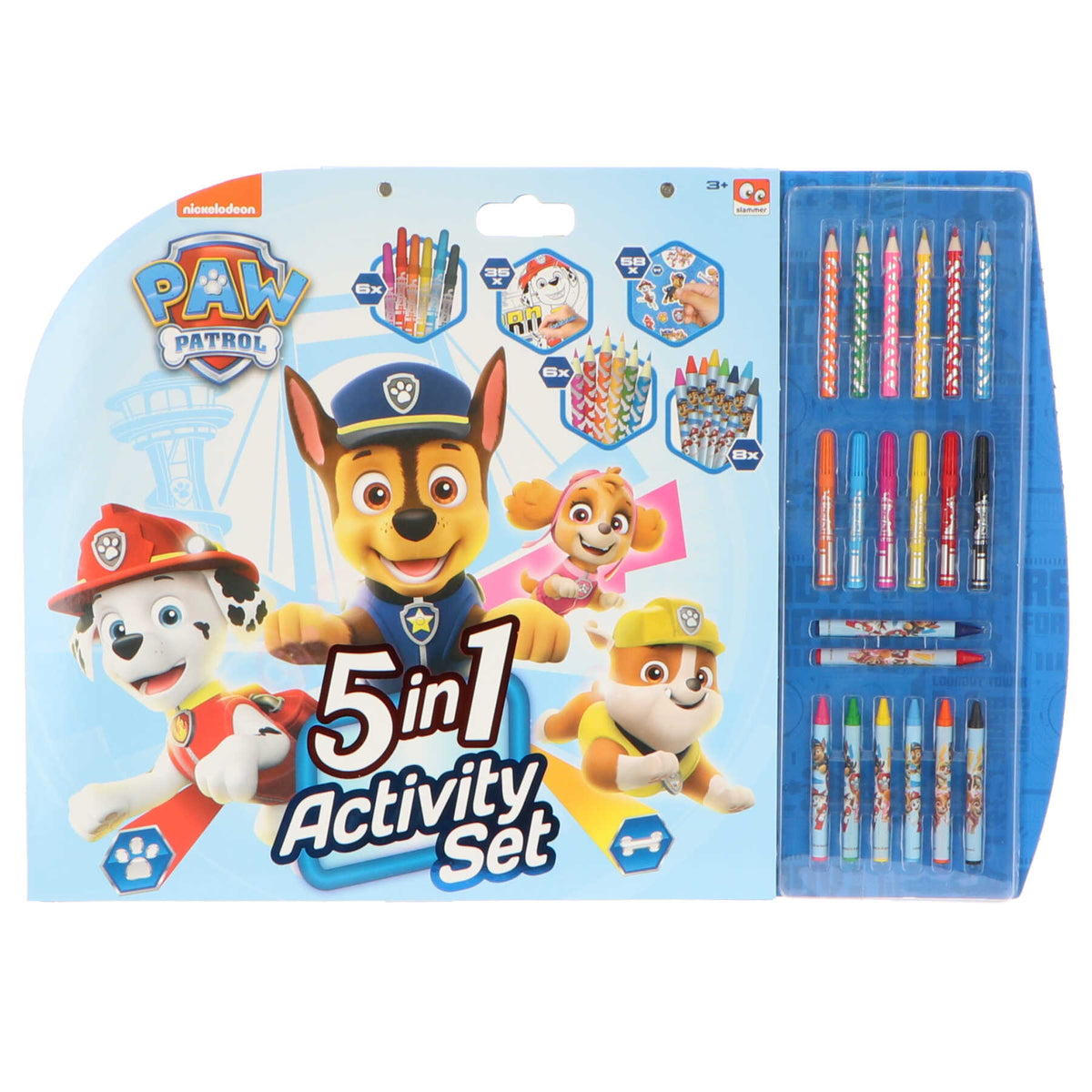 Paw Patrol 5-in-1 kleurset