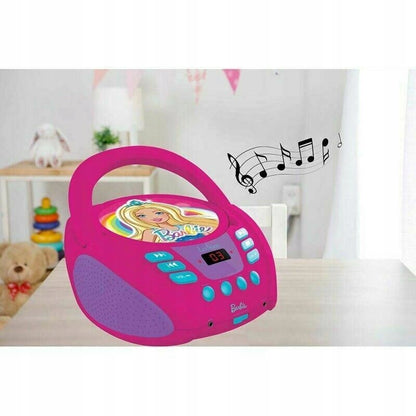 Barbie Draagbare Radio CD Speler