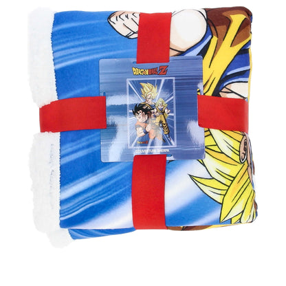Dragon Ball Z fleece deken - sherpa