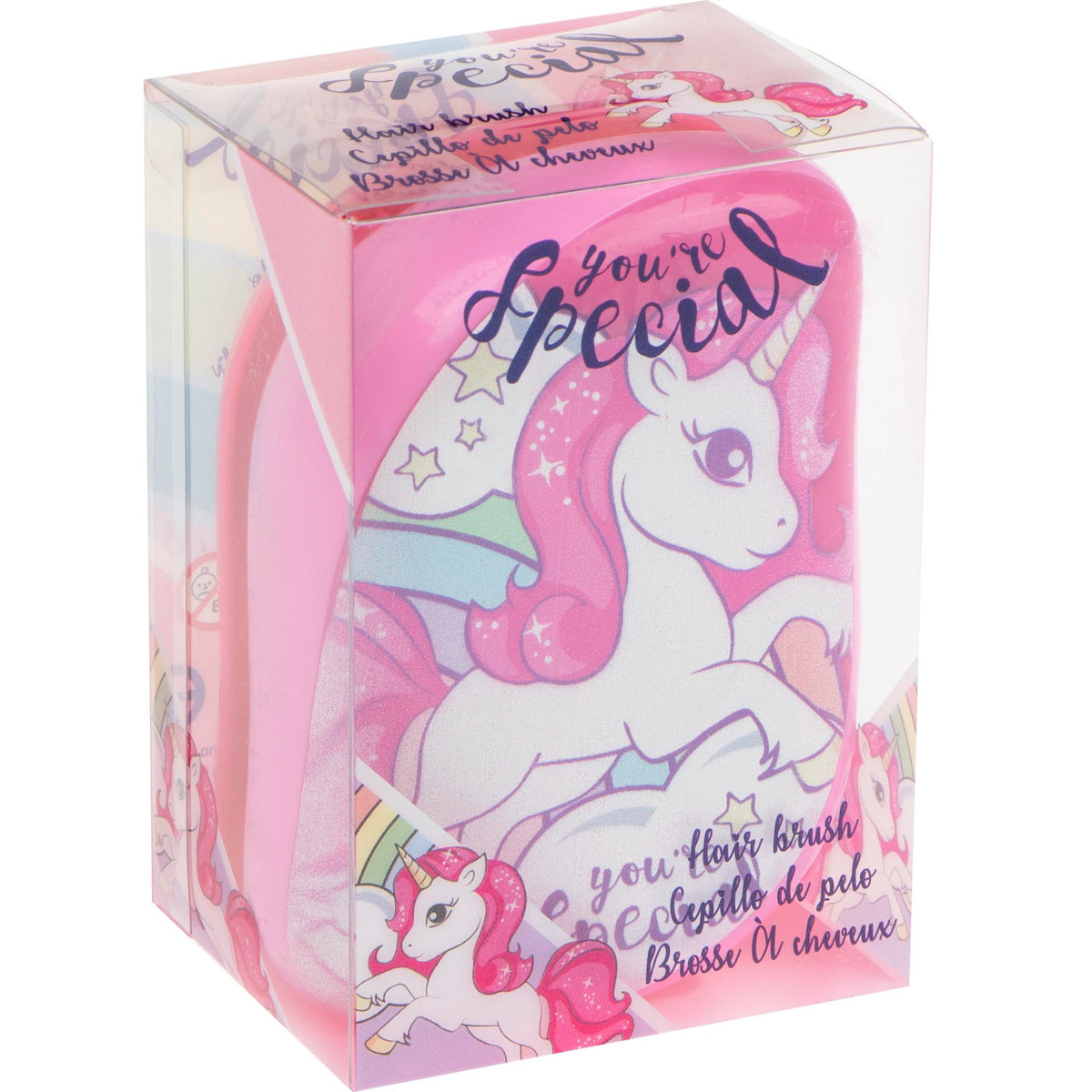 Unicorn haarborstel