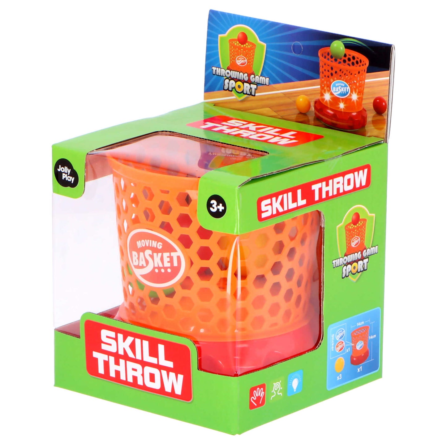 Moving Basket Trowing Game