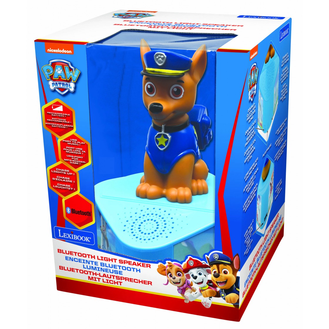 Paw Patrol Bluetooth Speaker met Chase