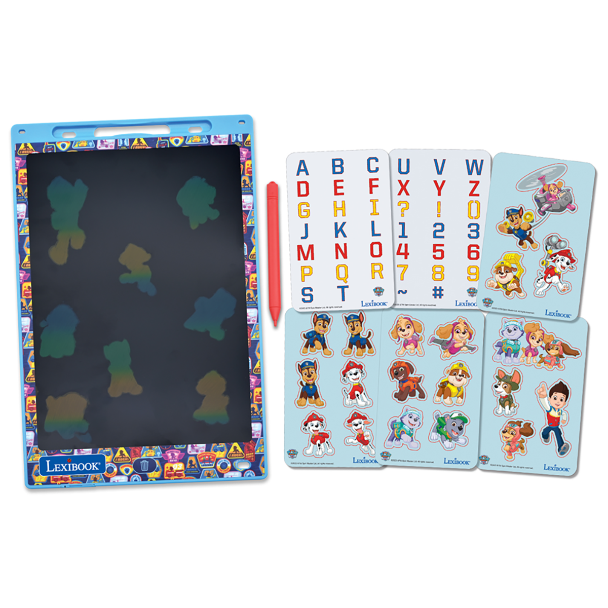 Paw Patrol E-Ink Tablet met sjablonen