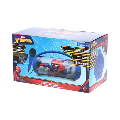 Spiderman Draagbare Bluetooth Speaker met microfoon, Stereo