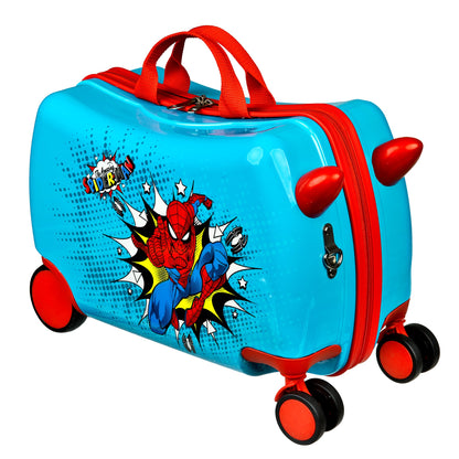 Spiderman ride-on trolley