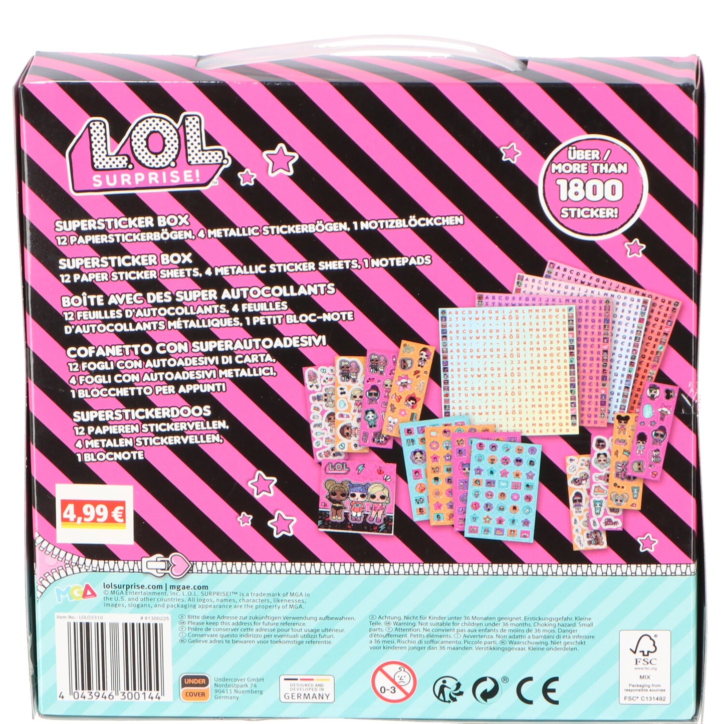 LOL Surprise Stickers