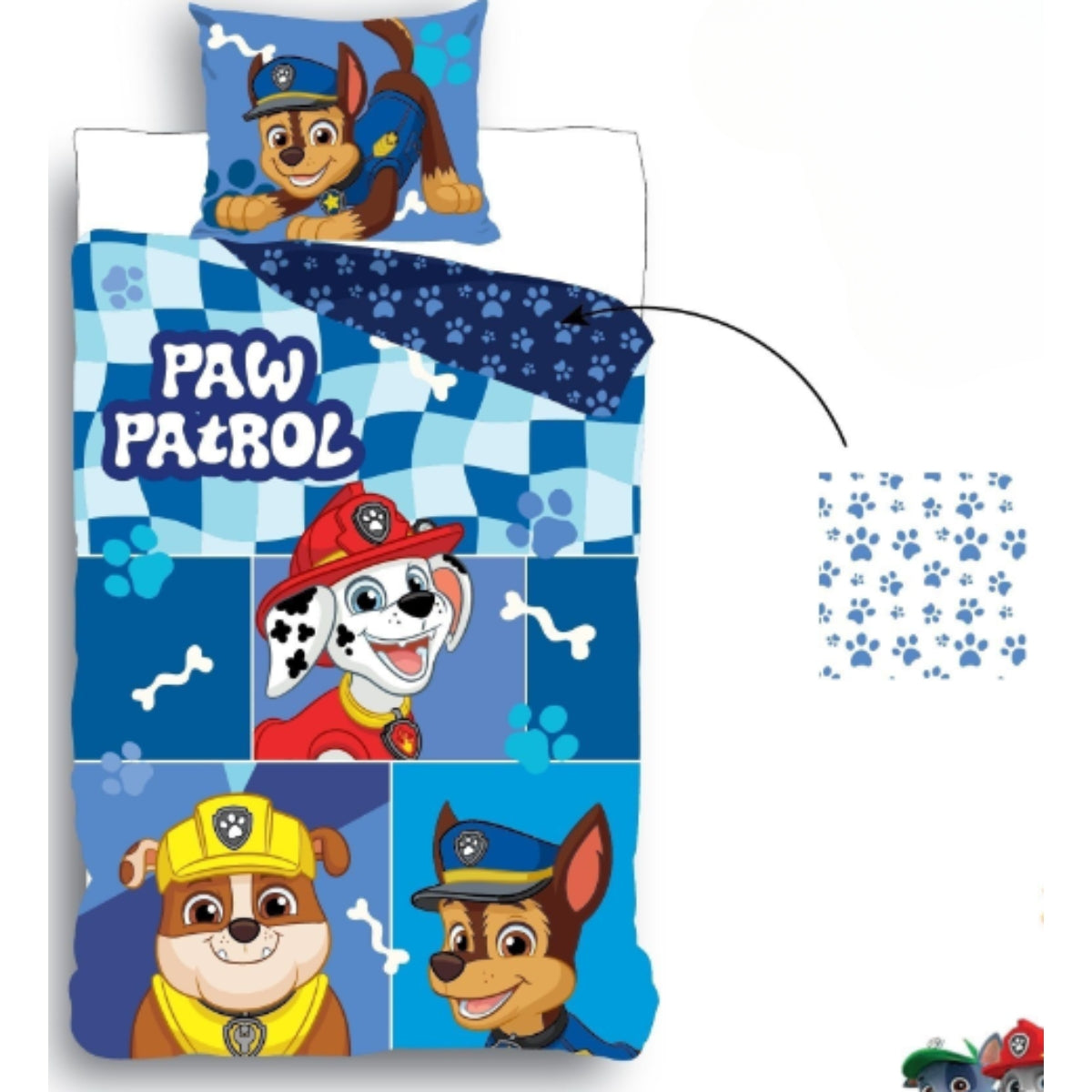 Paw Patrol dekbedovertrek