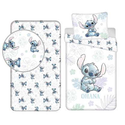 Lilo & Stitch Dekbedovertrek + Hoeslaken - Ohana