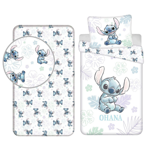 Lilo & Stitch Dekbedovertrek + Hoeslaken - Ohana