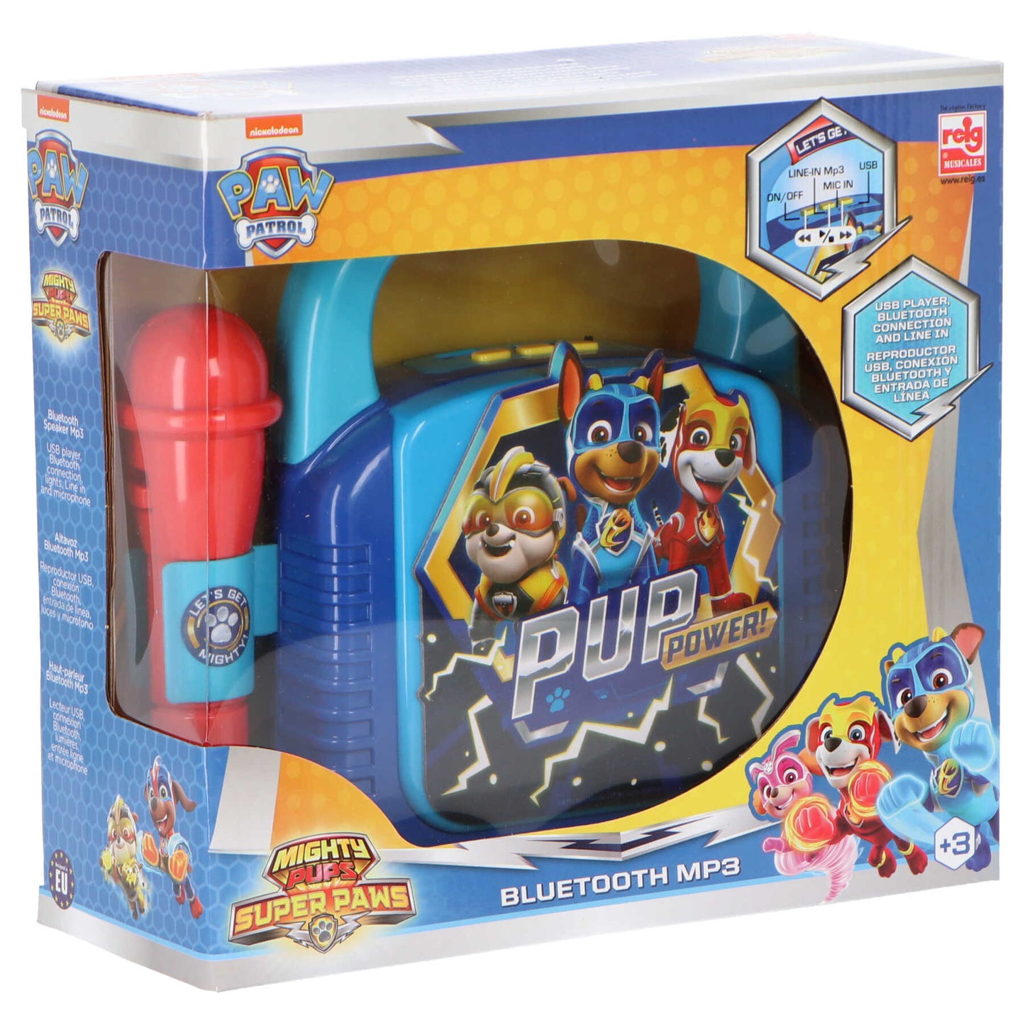 Paw Patrol Bluetooth Luidspreker met Microfoon
