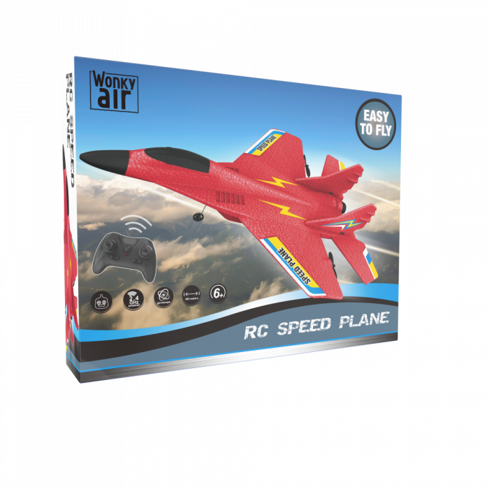 Jollity Wonkey Monkey - RC Bestuurbaar Vliegtuig - Glider