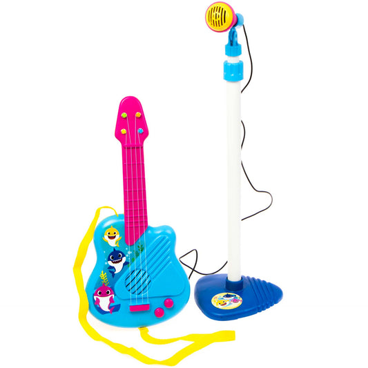 Baby Shark gitaar met microfoon