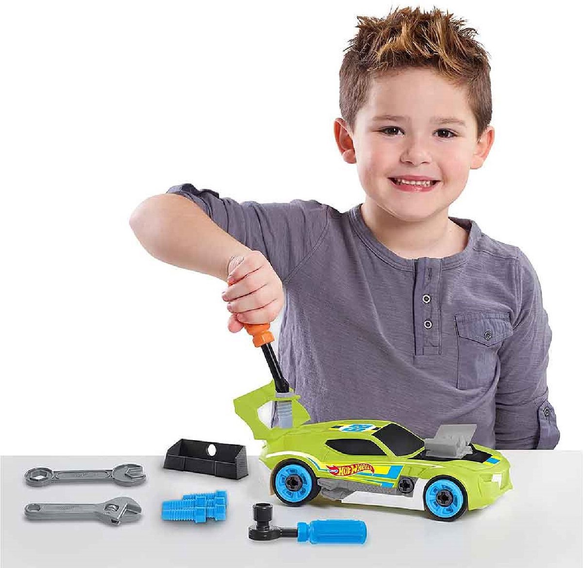 Hot Wheels Klaar-om-te-racen wagenbouwer