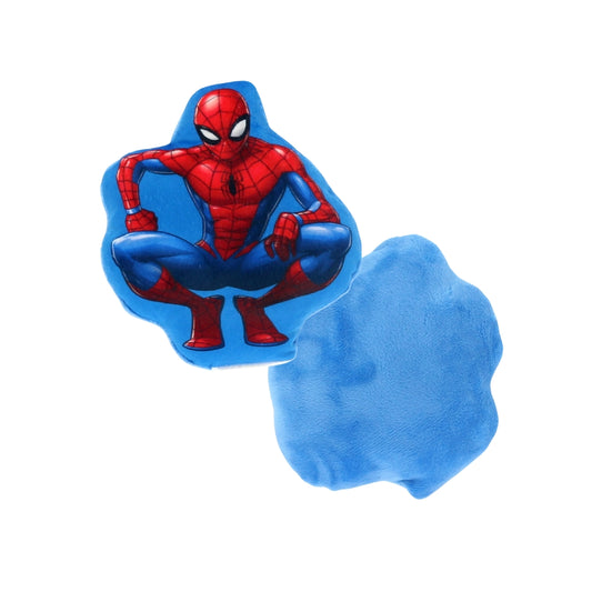Spiderman gevormd mini kussen - 15 cm