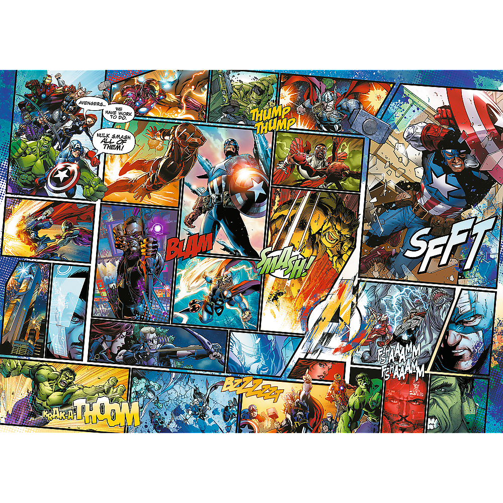 Marvel houten puzzel