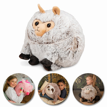 Noxxiez handwarmer - knuffel - kussen - alpaca