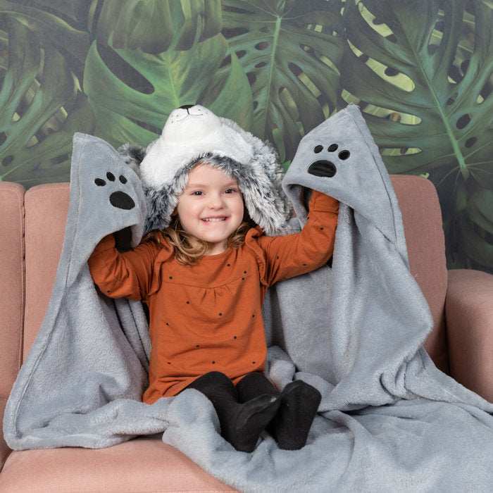 Noxxiez fleece deken - husky