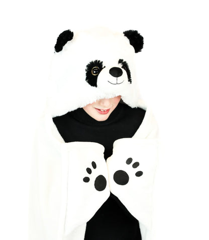 Noxxiez fleece deken - panda