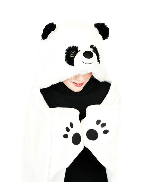 Noxxiez fleece deken - panda