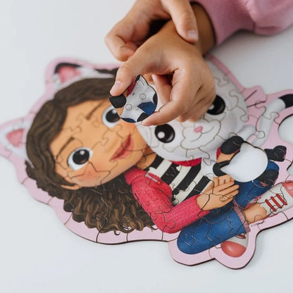 Gabby's Dollhouse Houten Puzzel Junior