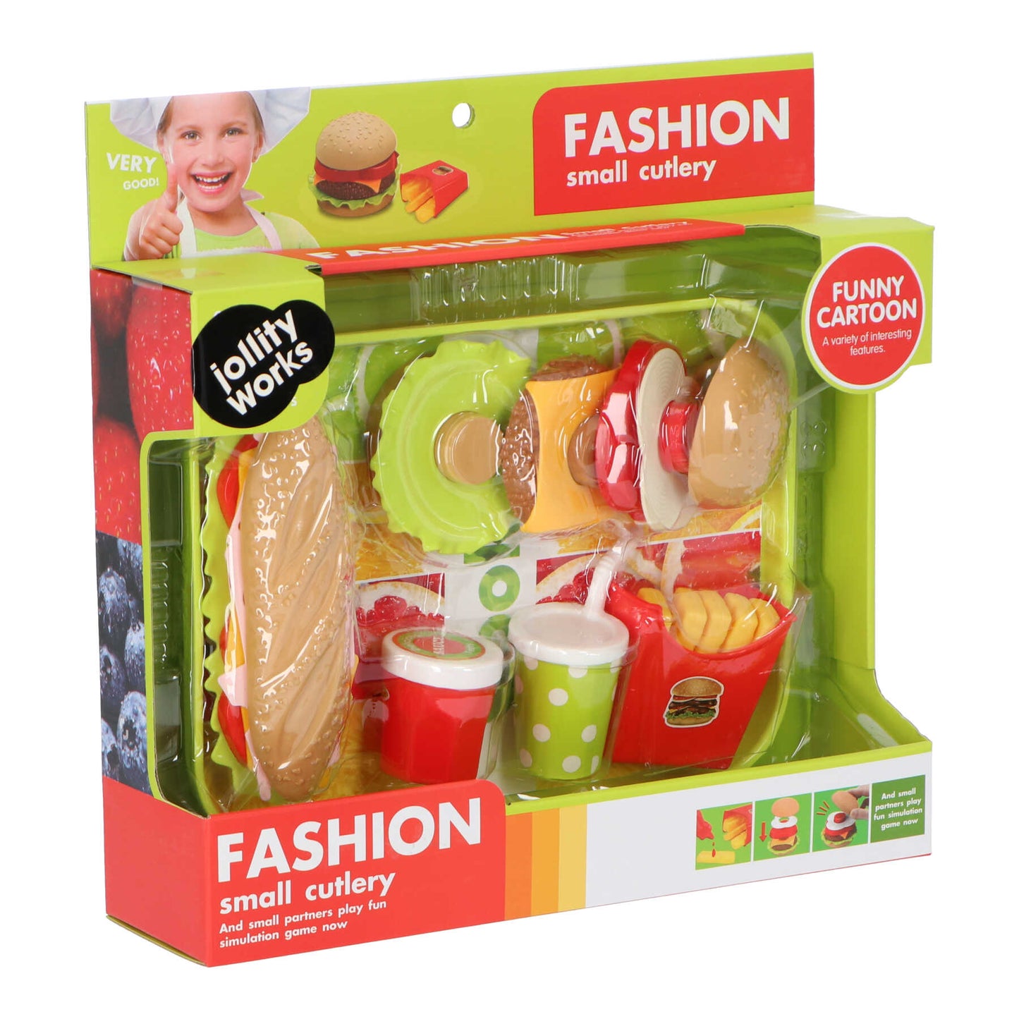 Jollity Jollylife fastfoodset M