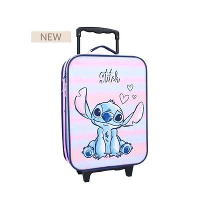 Lilo & Stitch Trolley koffer Made to Roll - Blauw