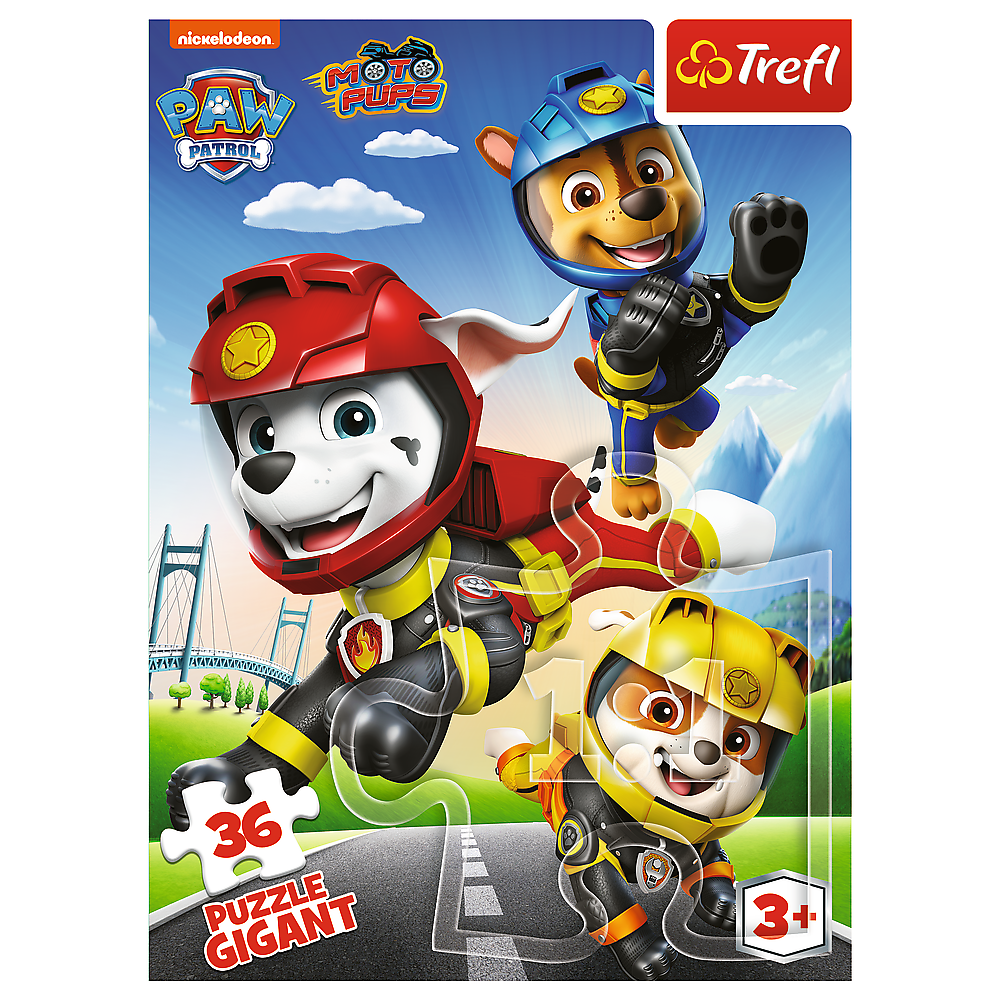 Paw Patrol XL puzzel