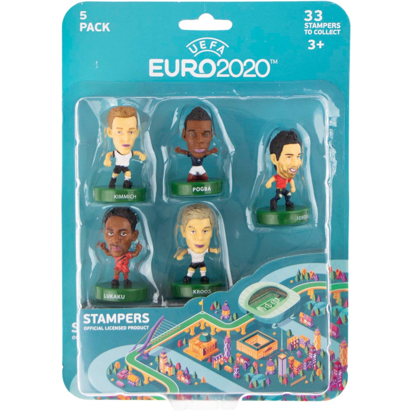 Set van Voetbalstempels