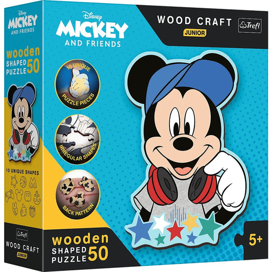 Mickey Mouse houten puzzel - junior