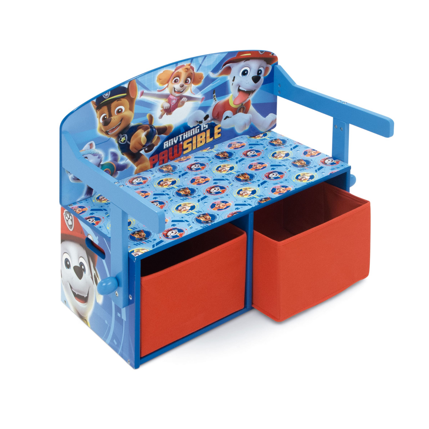 Paw Patrol 3-in-1 Houten Speelgoedbank