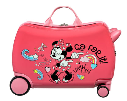 Minnie Mouse ride-on trolley