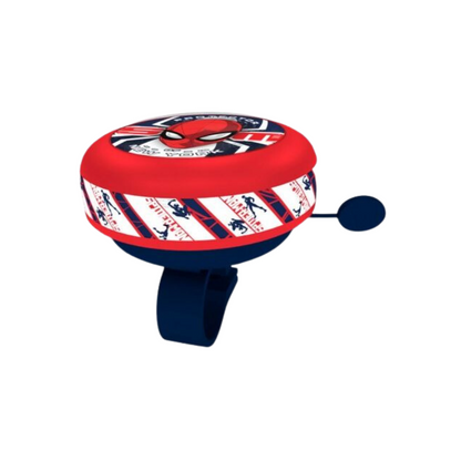 Spiderman Fiets accessoires ; Helm, Fietsbel en Knie beschermers