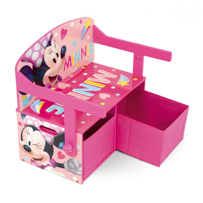 Minnie Mouse 3-in-1 Houten Speelgoedbank