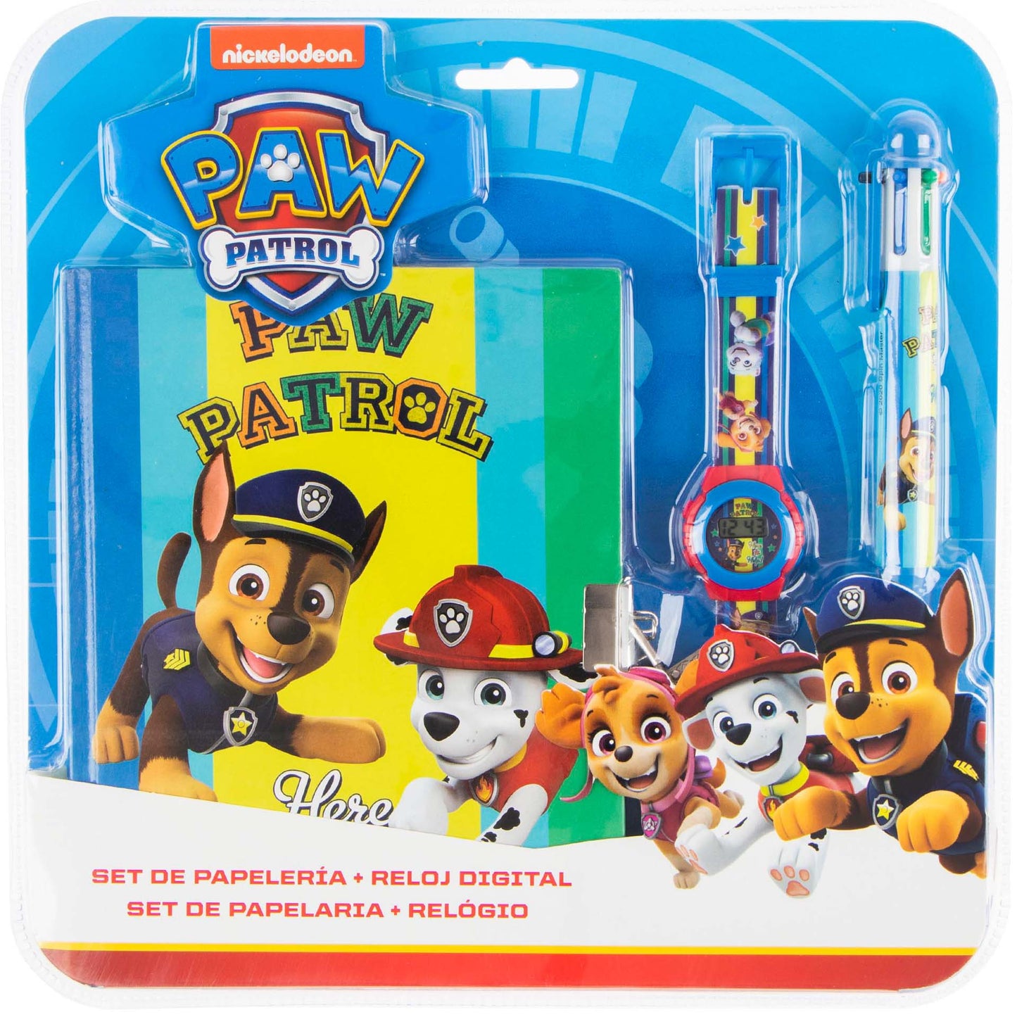Paw Patrol Horloge , Dagboek & Pen