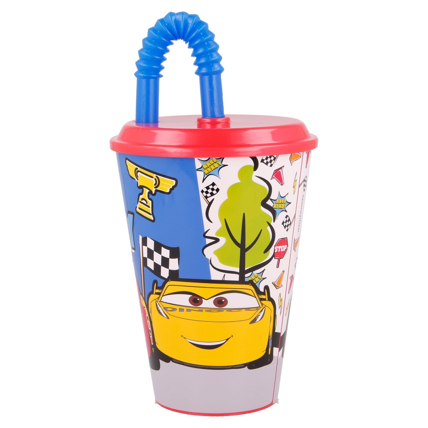 Cars Drinkbeker met rietje