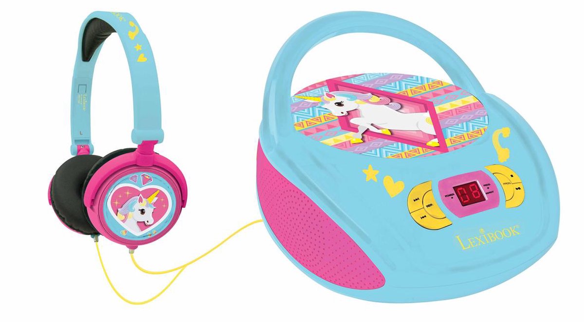 Unicorn Draagbare Radio CD Speler
