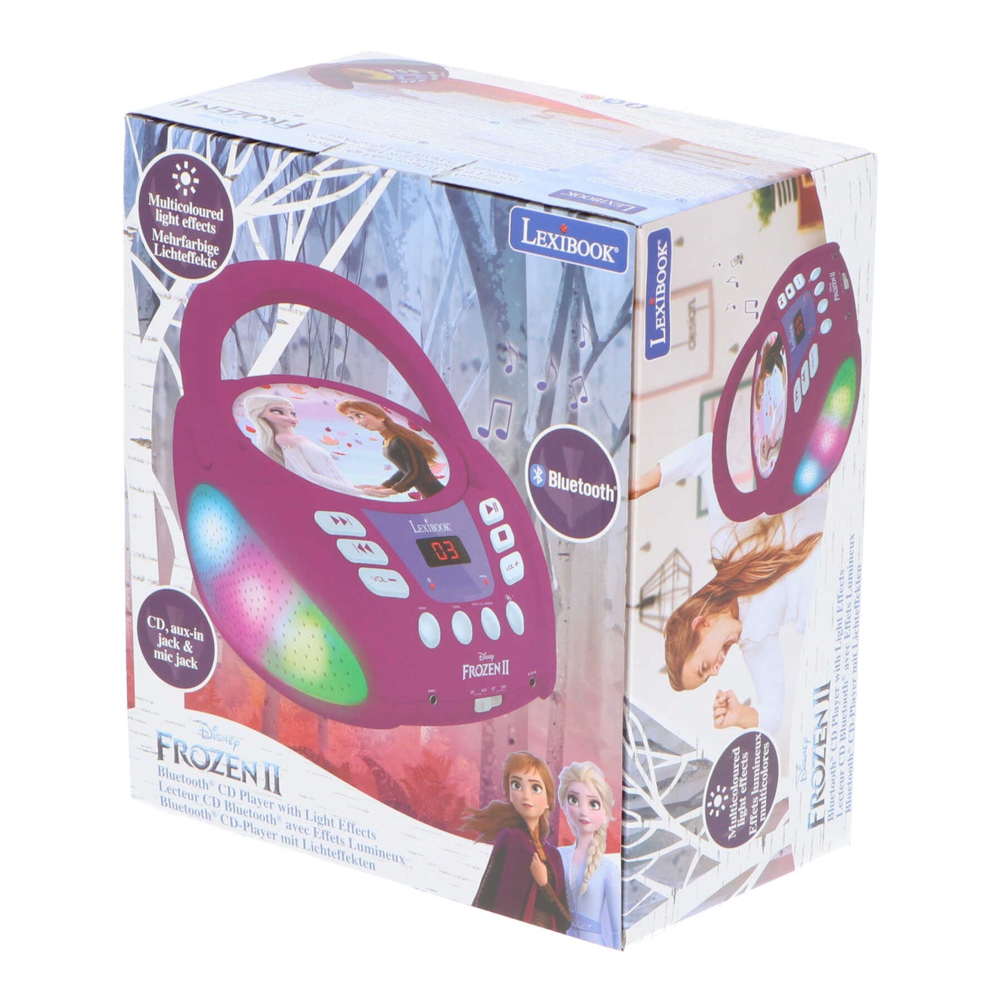 Frozen CD-speler met Bluetooth