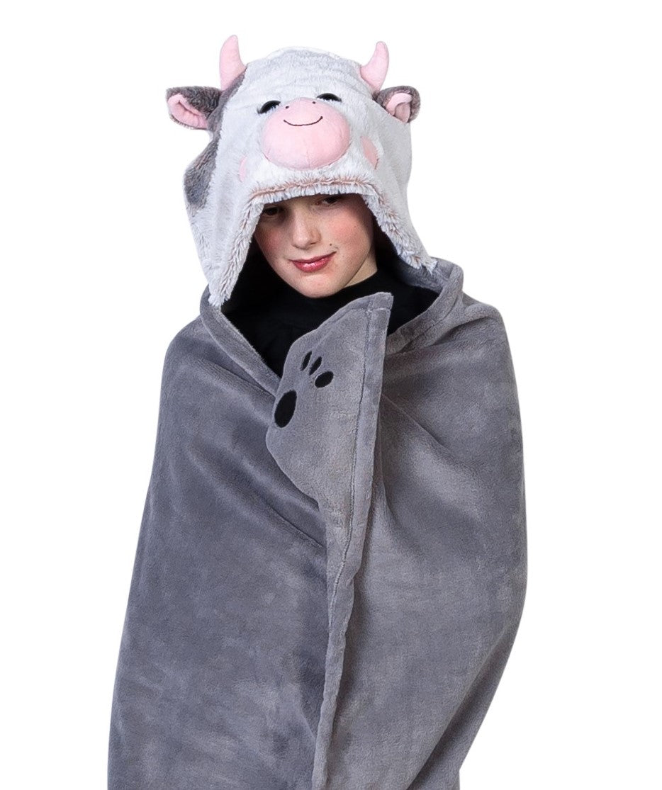 Noxxiez fleece deken - koe