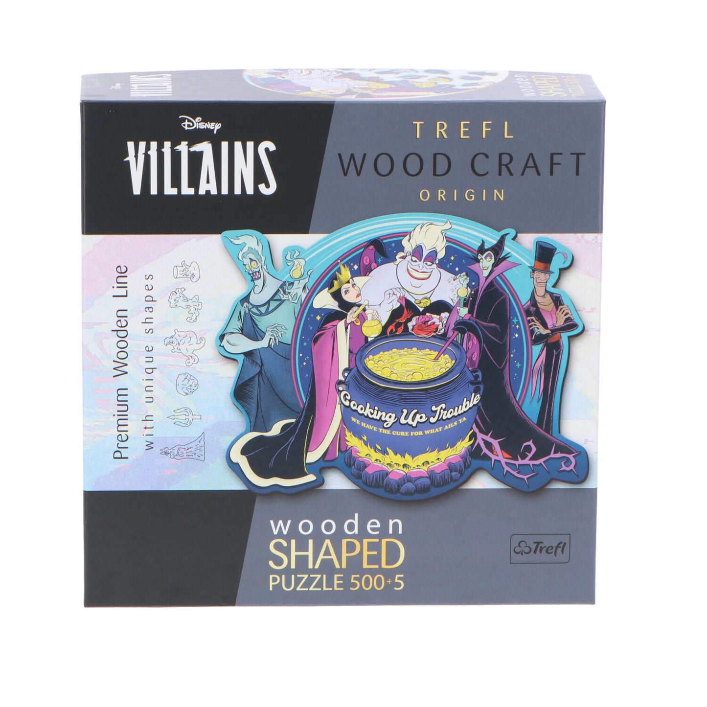 Disney Houten Puzzel - Villains