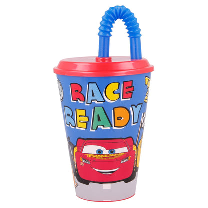 Cars Drinkbeker met rietje