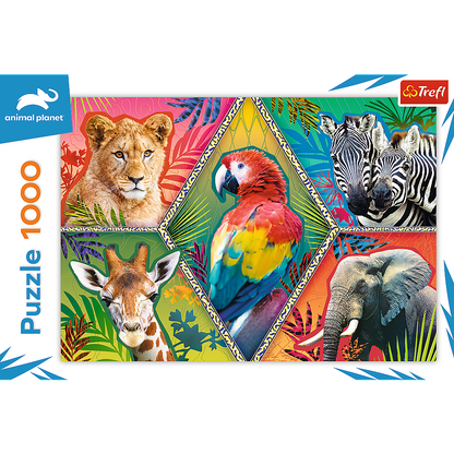 Puzzel - Exotic Animals
