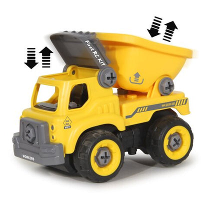 Jamara Dump Truck 27-delig met Accuschroevendraaier