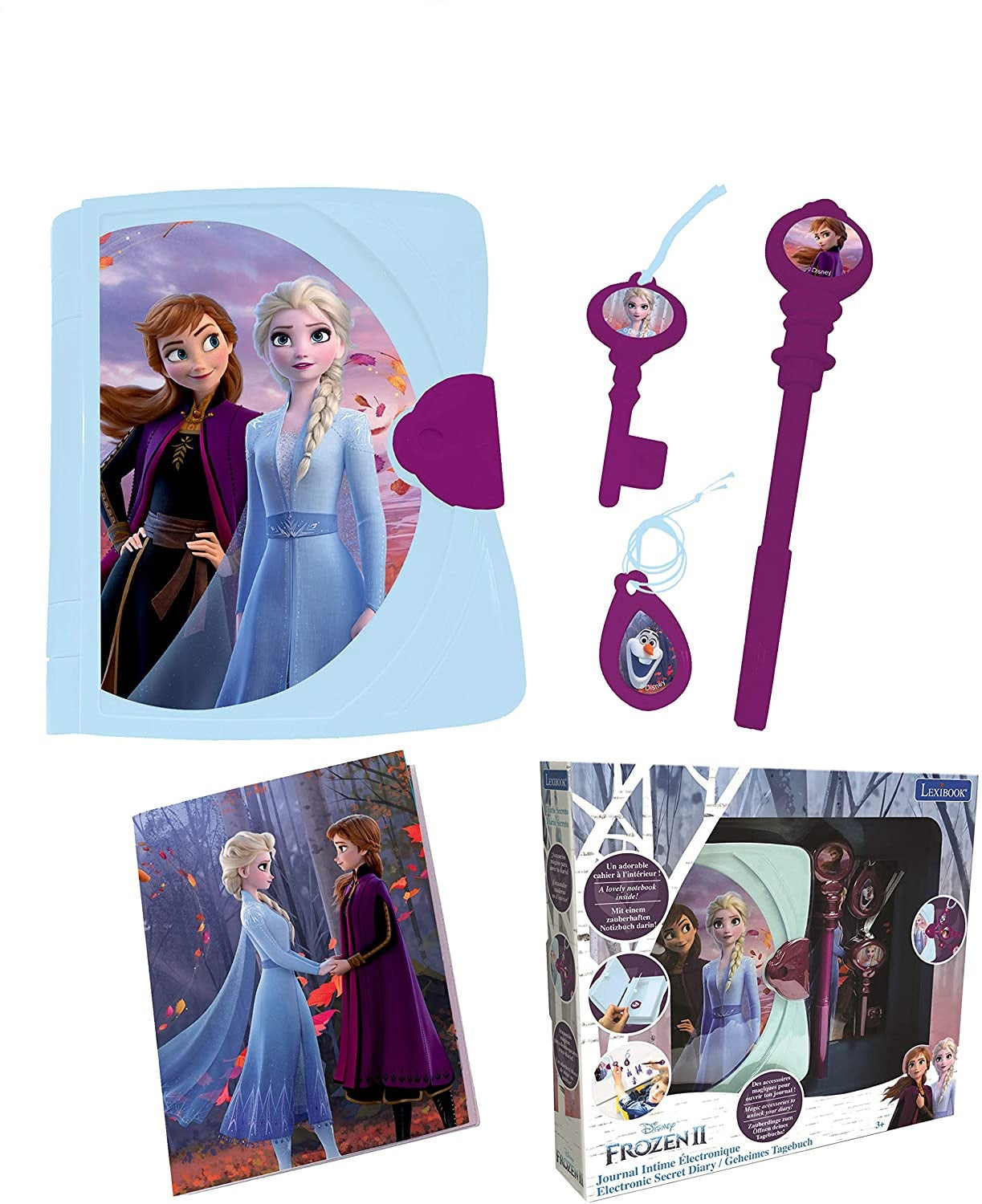 Frozen Elektronisch Dagboek met licht,geluid en accessoires