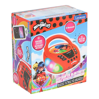 Miraculous Ladybug CD-speler met Bluetooth