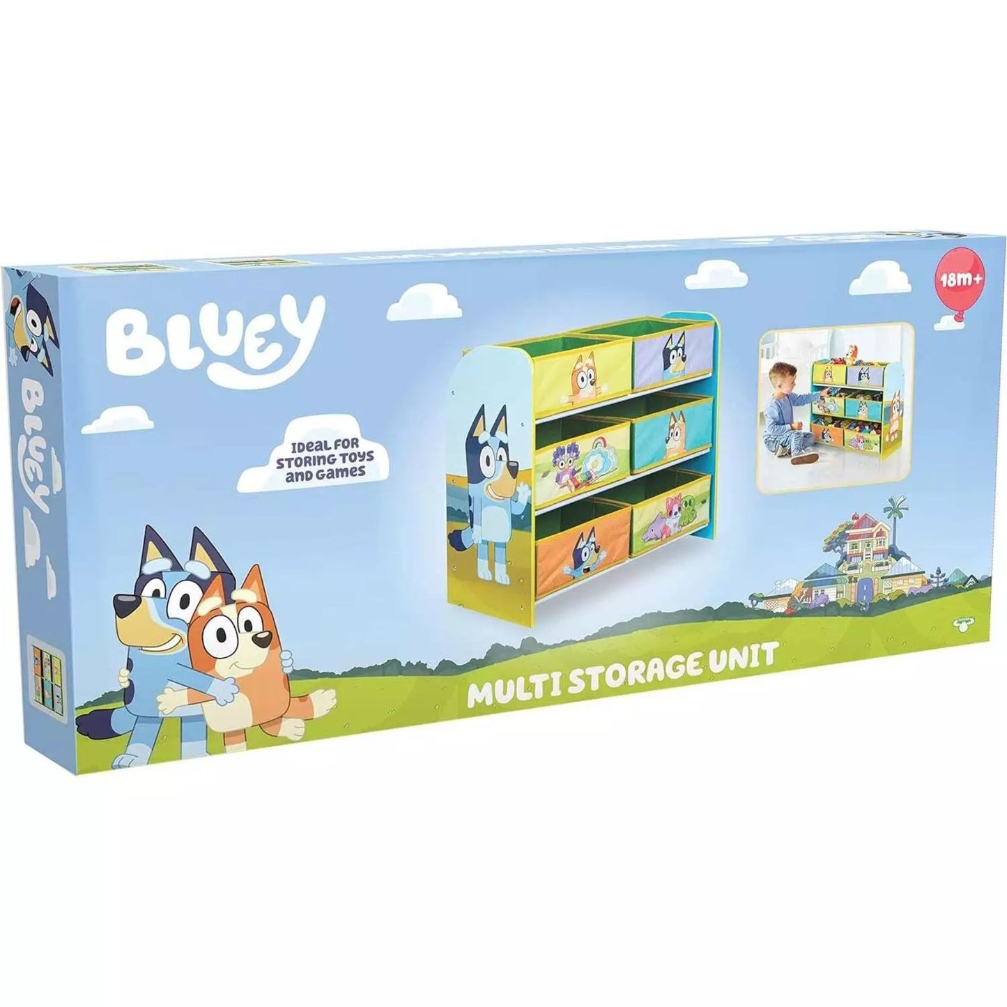 Bluey Houten Kast