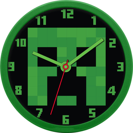 Minecraft Wandklok